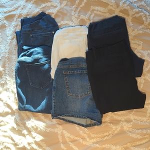 Bundle of 6 Maternity Pants/Shorts